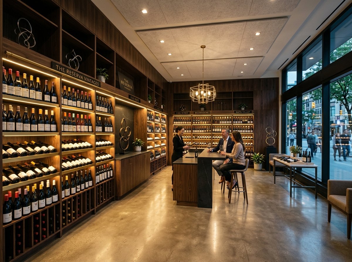 Boutique Cellar Storefront Design